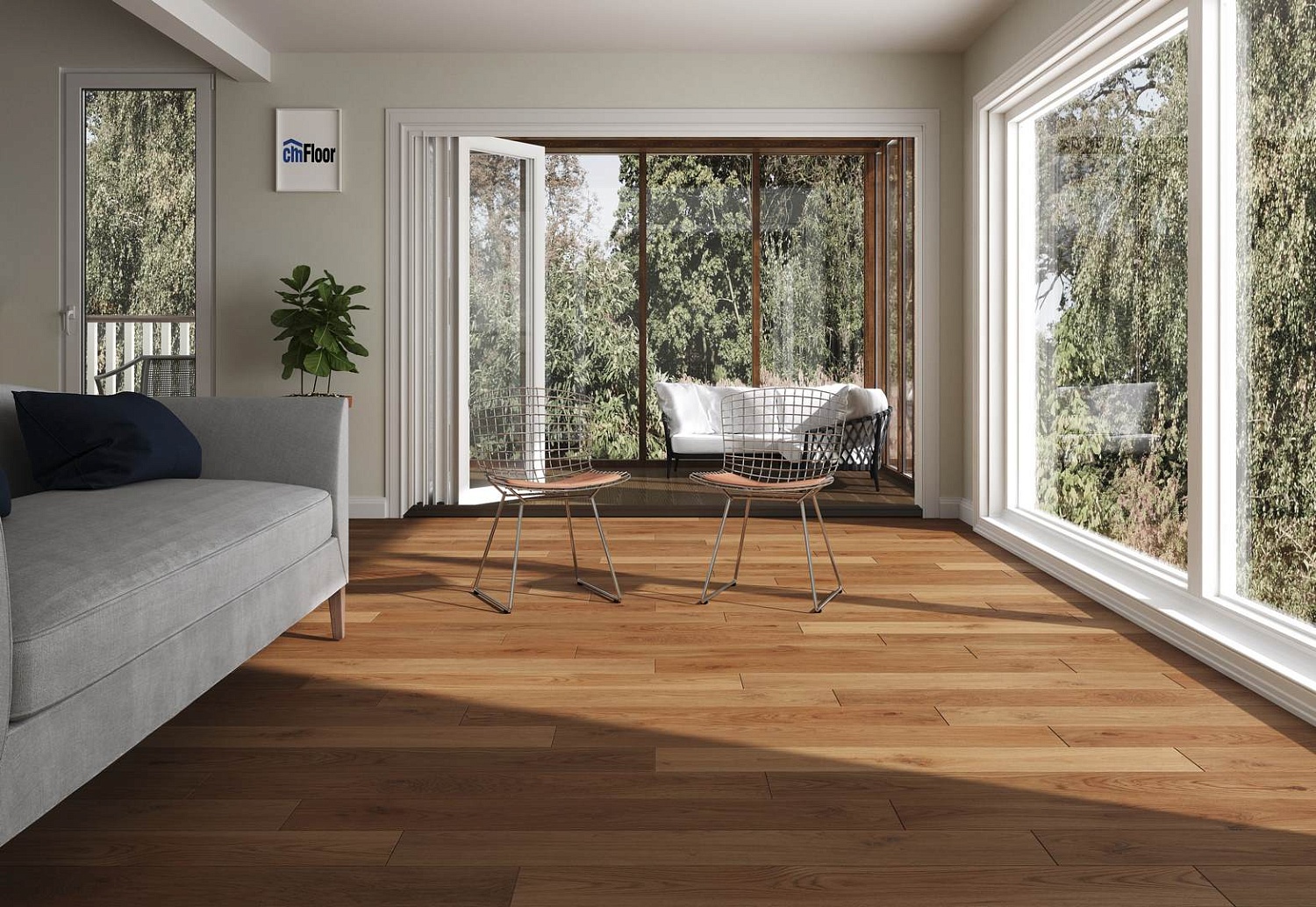 Виниловый SPC ламинат CM Floor ScandiWood 16 Дуб Умео